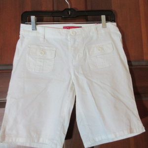 NEW SO STRETCH White Cotton Shorts Size 3